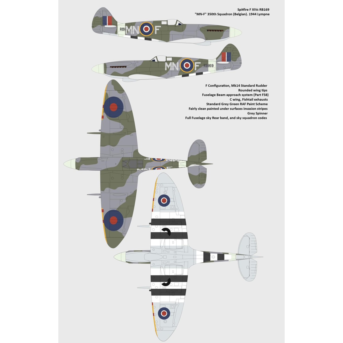 Spitfire F Fr Xivc E Conversion High Back