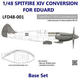 1/48 Spitfire F/FR XIV Conversion | Laminar Flow Design