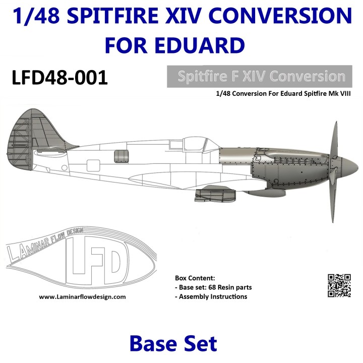 1/48 Spitfire F/FR XIV Conversion | Laminar Flow Design