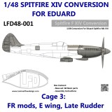 1/48 Spitfire F/FR XIV Conversion optional cage 3 | Laminar Flow Design