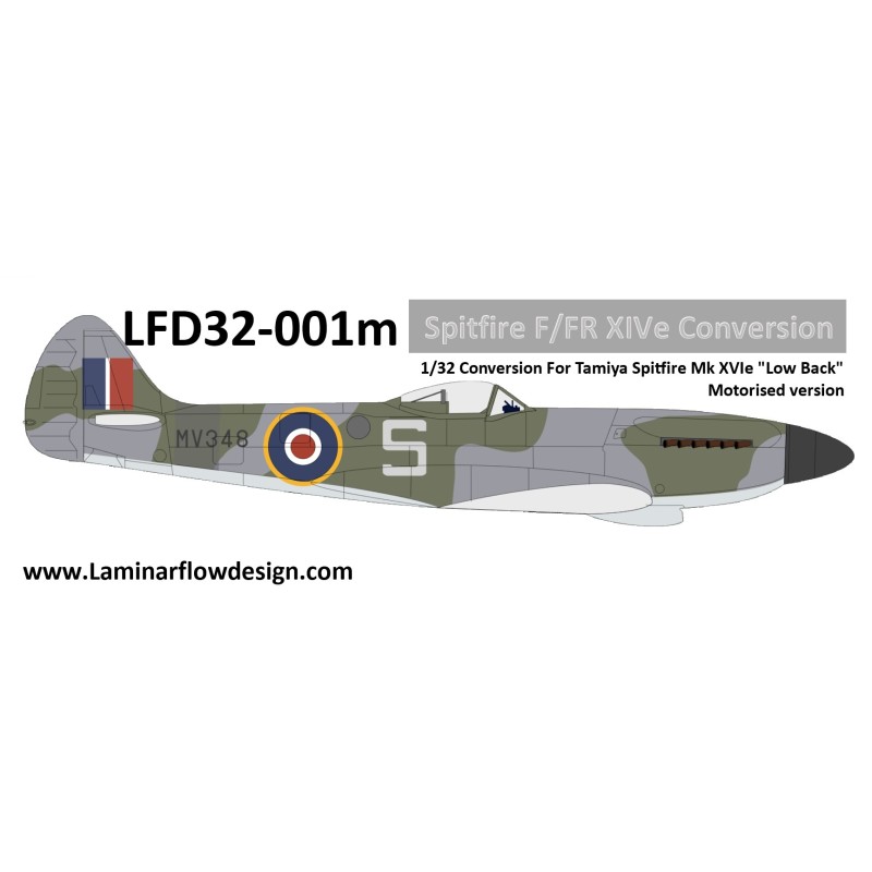 Spitfire F/FR XIVe Conversion "Low back" Motorised Version