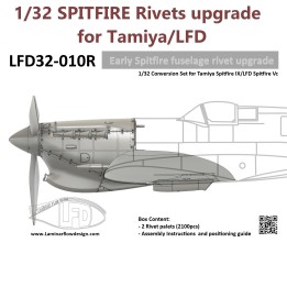 1/32 Spitfire early fuselage upgrade | Laminar Flow Design