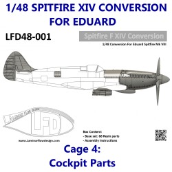 1/48 Spitfire XIV Conversion for Eduard (Cage4)