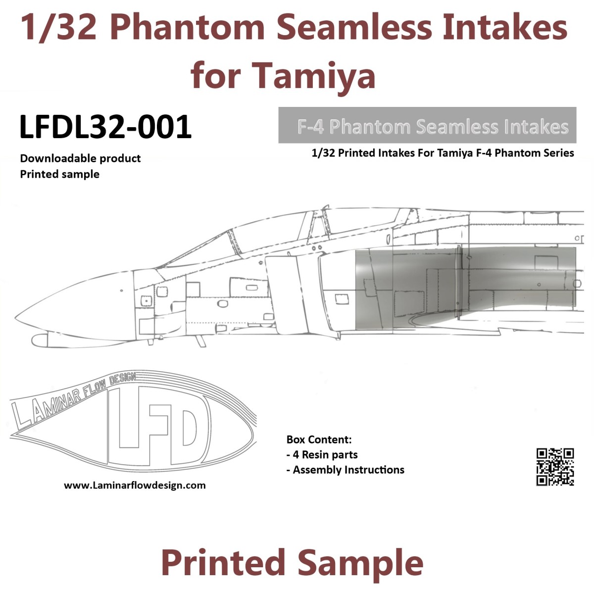 F4 Phantom Seamless Intake