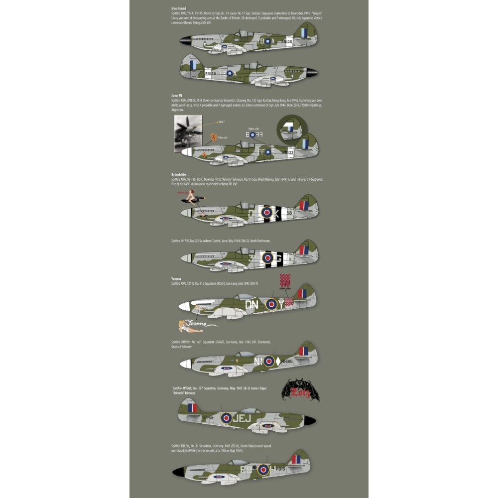 Zotz Decals : The Spitfire XIV in service "On Griffon's wings"