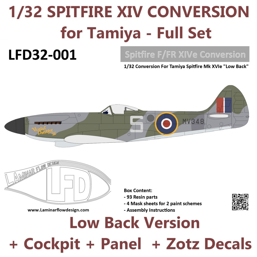 1/32 Spitfire F/FR XIV Low...