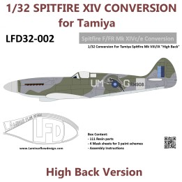 1/32 Spitfire F/FR XIVe High Back Conversion | Laminar Flow Design